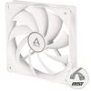 купить Case/CPU FAN Arctic P12 PWM PST, Pressure-optimised Fan with PWM PST, White/White, 120x120x25 mm, 4-Pin-Connector + 4-Pin-Socket, 200-1800rpm, Noise 0.3 Sone, 56.3 CFM (95.7 m3/h) (ACFAN00170A) в Кишинёве 