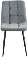 купить Стул Interdepo TED new, Light Grey Velvet 20A17BLK-34 в Кишинёве 