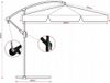 cumpără Umbrelă de gradină GardenLine GAO2859 Green în Chișinău 