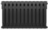 купить Радиатор Royal Thermo Bilinier 500 Noir Sable 1 secțiune (x10) в Кишинёве 