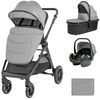 купить Детская коляска Kikka Boo Ava Grey 3in1 transformabil (3800171206488) в Кишинёве 