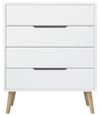 купить Комод Trendy Flora-White, 78x95x45cm (GTR008145) в Кишинёве 