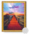 cumpără Tablou pe numere Art Gallery GA81971 Mozaic cu diamante 40x50cm Drumulet si Calea Lactee în Chișinău 