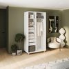 cumpără Dulap my-STYLE C10H2T01BM01-U22, 100x220, белый în Chișinău 