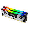 96GB DDR5-6000MHz  Kingston FURY Renegade RGB (Kit of 2x48GB) (KF560C32RSAK2-96), CL32-38, 1.35V 