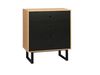 cumpără Comodă Deco Calvin 80x40x95H Stejar K10/Black în Chișinău 