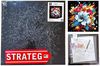 cumpără Tablou pe numere Strateg 57223 Explozie florala 40x40cm (fundal negru) în Chișinău 