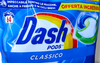 Dash All in 1 Pods Classic detergent capsule, 64 spălări