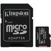 cumpără Card de memorie flash Kingston SDCS2/512GB microSD Class10 A1 UHS-I U3 (V30) + SD adapter în Chișinău 