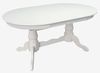 купить Комплект стол и стулья Evelin di Costacurta стол HV-33V White + 10 стульев HV-3167 White/NV-10WP Grey в Кишинёве 