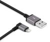 Lightning Cable Moshi, with conector 90 degrees, Black 
