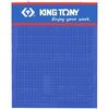 купить Система хранения инструментов King Tony 87203 перфорированая панель c 30-ью крючками 725x900мм. в Кишинёве 