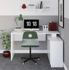 cumpără Masă de birou Trendy Basak, Alb, 130x74x60cm în Chișinău 