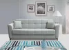 купить Диван Trendy Edena, extensibila cu lada de depozitare, 215x80x80cm, Gri в Кишинёве 