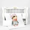 купить Детское постельное белье PernaMea Set lenjerie 3 piese Premium Little Girl (PM.100469/5) в Кишинёве 