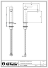 Смеситель для раковины Fratelli Frattini LEA 6405079