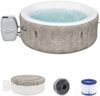 купить Бассейн с джакузи Bestway 60055BW Jacuzzi SPA Madrid AirJet 180x66cm в Кишинёве 