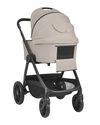 cumpără Сărucior pentru copii Kikka Boo Modena Beige 2027 3in1 (3800171225694) în Chișinău 