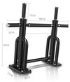 купить Гантель inSPORTline SL-00014102 Bara tractiuni 23101 pt perete (150kg) + Adaptor greutati 23427 в Кишинёве 