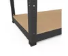 cumpără Raft de depozitare Nex Home Raft metalic Budget 900x600x300 mm, 4 rafturi MDF, antracit în Chișinău 