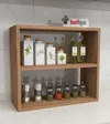cumpără Etajeră Nex Home Biblioteca multifunctionala, 55x20x52 cm, Stejar (13-06-02) în Chișinău 