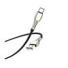 купить Кабель Borofone BU29 Exquisite charging data cable for Type-C 1.2m, black 753618 в Кишинёве 