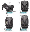 cumpără Scaun auto Coccolle rotativ 0-36 kg C Nova Diamond Black 322085060 în Chișinău 