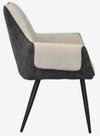 cumpără Set masă și scaune Evelin di Costacurta стол DT-432-3R B + 4 стула QT-227B Light grey/Dark grey în Chișinău 