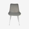 купить Комплект стол и стулья Evelin di Costacurta стол DT-531R Wh + 4 стула YTC-055Wh blu-13 (Light grey) в Кишинёве 