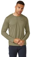 купить Одежда для спорта Rab Tricou barbati Force LS Tee Light Khaki L (QBL-07-LKH-LRG) в Кишинёве 