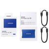 купить 1TB Samsung Portable SSD T7 MU-PC1T0H/WW External SSD, Blue, Read 1050 MB/s, Write 1000 MB/s, Shock Resistance, USB 3.2 Gen.2 (SSD extern/внешний SSD) в Кишинёве 