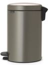 купить Урна для мусора Brabantia 11 36 28 12 l platinum в Кишинёве 