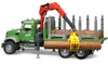 cumpără Mașină Bruder 2824 BD Camion forestier cu macara MACK, 43252 în Chișinău 