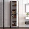cumpără Dulap penal Trendy Berlin A-Nuc, Alb 60x200x35cm, multifunctionala (GTR006633) în Chișinău 