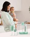 купить Посуда для кормления Momcozy LS003-GW00BA-A Set pentru curatarea biberoanelor 7in1 cu perie electrica Green в Кишинёве 