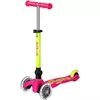 cumpără Trotinetă Micro MMD243 Mini Deluxe Foldable Neon LED Flamingo Yellow în Chișinău 