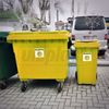купить Наклейки "PLASTIC" мусорных баков для раздельного сбора мусора (160 x 160mm) в Кишинёве 