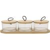 cumpără Container alimentare Florina 3K1171 Mika, sticla, 3x190ml în Chișinău 