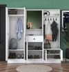 cumpără Mobilă pentru antreu Trendy M3-1559, 179x182x37cm (GTR001424) în Chișinău 