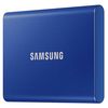 купить 1TB Samsung Portable SSD T7 MU-PC1T0H/WW External SSD, Blue, Read 1050 MB/s, Write 1000 MB/s, Shock Resistance, USB 3.2 Gen.2 (SSD extern/внешний SSD) в Кишинёве 