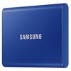 купить 1TB Samsung Portable SSD T7 MU-PC1T0H/WW External SSD, Blue, Read 1050 MB/s, Write 1000 MB/s, Shock Resistance, USB 3.2 Gen.2 (SSD extern/внешний SSD) XMAS в Кишинёве 