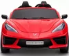 cumpără Mașină electrică pentru copii Kids car 8070490R_Red Corvette C8, 12V10AH, scaune din piele în Chișinău 