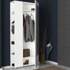cumpără Mobilă pentru antreu Trendy Meyra, Alb, 80x185x29cm (GTR005913) în Chișinău 
