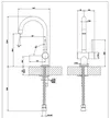cumpără Bateria bucătărie Gessi 00915-030 Copper PVD în Chișinău 