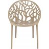 купить Стул Jumi CM-102569 Scaun terasa ALBERO din plastic, Bej в Кишинёве 