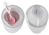 cumpără Seturi pentru hrănire bebelușilor Kikka Boo 31302040096 Castron cu ventuza si lingura Pink, 250 ml în Chișinău 
