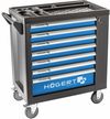 купить Система хранения инструментов Hoegert HT7G049-307 Тележка инструментальная 7 ящиков, 307 предмета в Кишинёве 