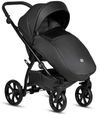 купить Детская коляска Tutis 2in1 UNO5+ Leather 2/1 Jet Black (1402699) в Кишинёве 