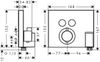 ShowerSelect  Termostat, 2 funcţii