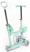 купить Самокат New World 0077p-2 Trotineta p/u copii 5in1 (suport), menta, 147607 в Кишинёве 